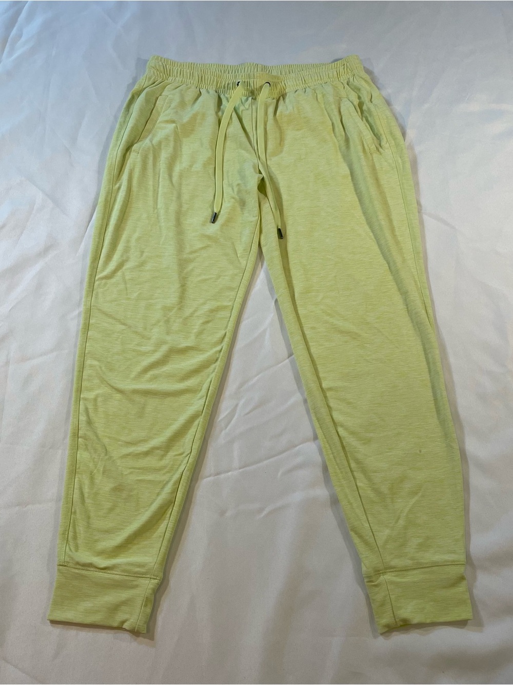Old Navy Active Breathe On‎ Women’s Light/Lime Green Drawstring Joggers, Size S